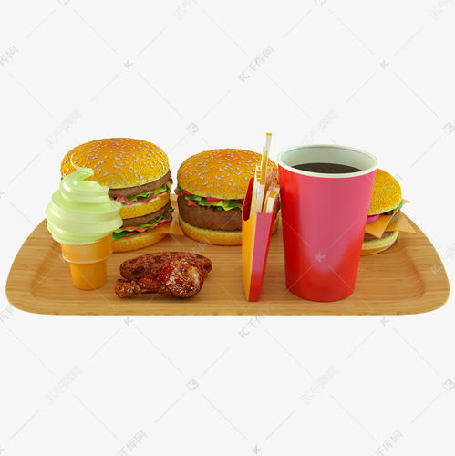 食品快餐汉堡销售素材图片免费下载 千库网